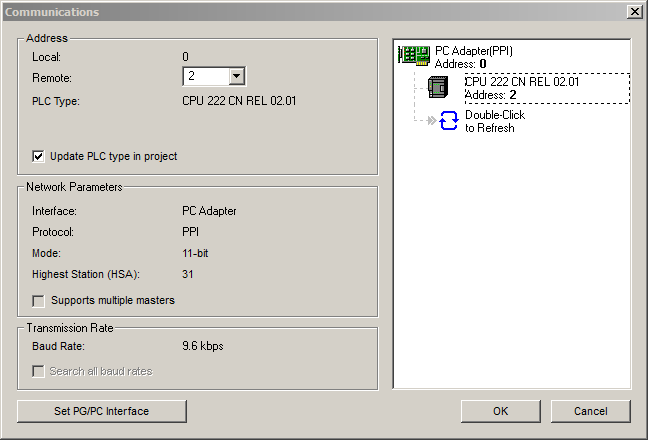 Cách kết nối cáp USB PPI với PLC Siemens S7-200