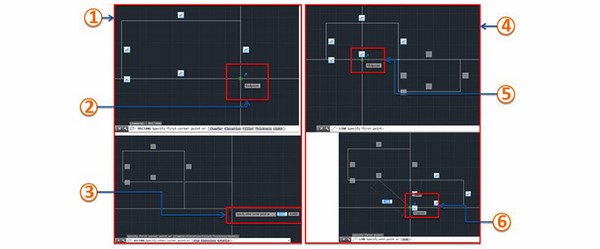 lệnh bắt điểm trong AutoCAD