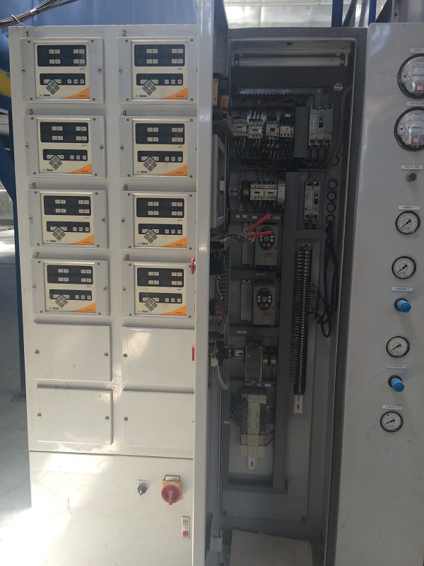 Tủ điều khiển PLC dây chuyền sơn tĩnh điện