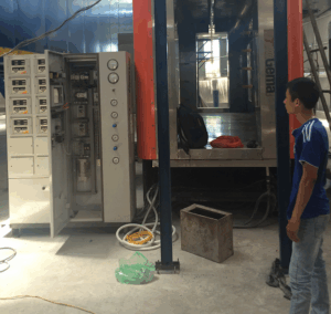 chế tạo hệ thống điều khiển dây chuyền sơn tĩnh điện