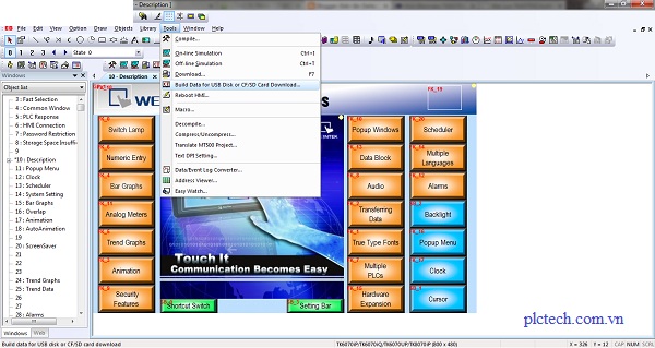 Hướng dẫn thiết lập nhiều ngôn ngữ màn hình HMI Weintek