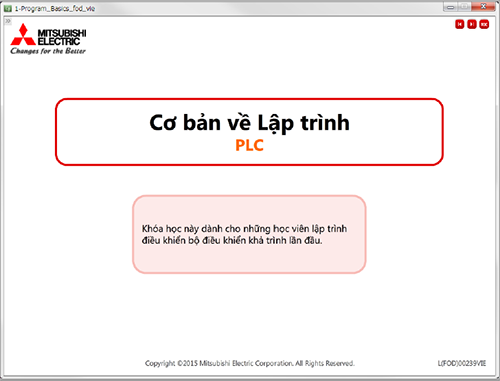 Lập Trình PLC Mitsubishi Cơ Bản