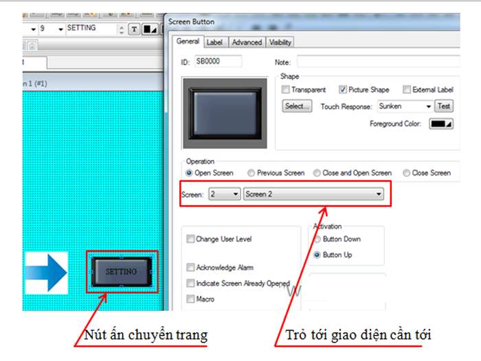 Cách Tạo Nhiều Trang Giao Diện Trên Màn hình HMI
