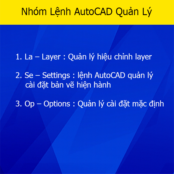 Lệnh Tắt Cơ Bản và Mẹo Hay Trong Autocad