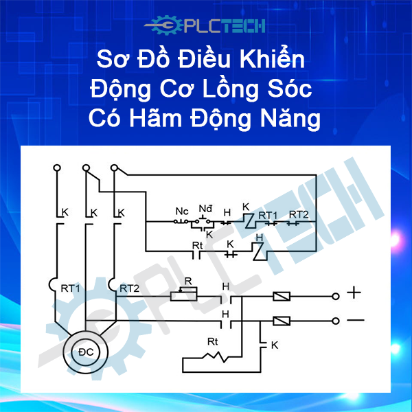 Sơ đồ điều khiển động cơ roto lồng sóc