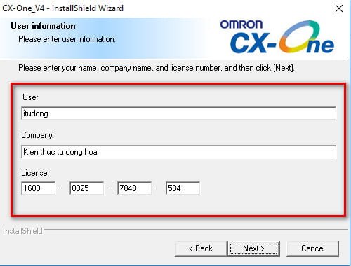 plc omron cxone v4